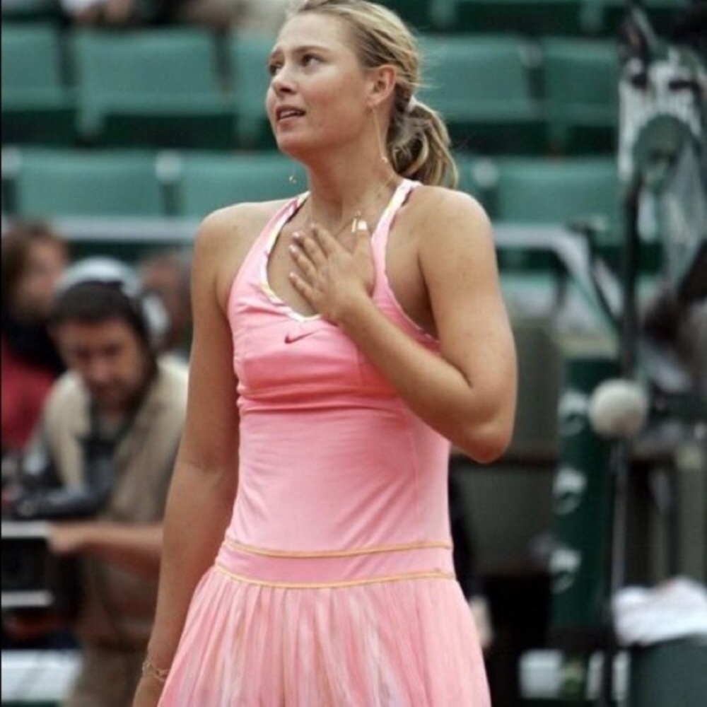 Nike Pink Tennis Dress S Maria Sharapova